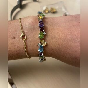 Multicolor Gemstone Bracelet